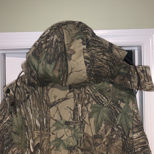 Duxbak Insulated Coveralls Mens Size Large Regular Realtree Quilted W/Hood - Picture 7 of 10
