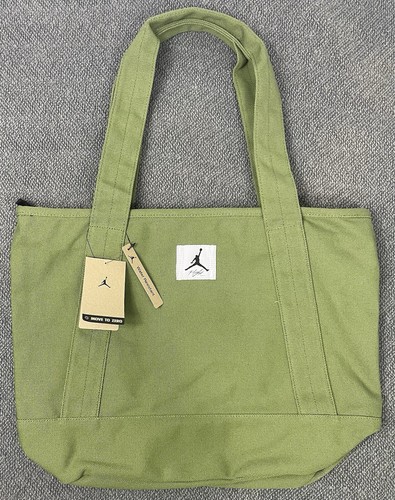 Jordan Flight WA0731-EF9 Green OR WA0731-023 Black Tote Bag NWT - Picture 14 of 20