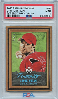 その他 2018 Diamond Kings Shohei Ohtani 2018 Panini Diamond Kings Shohei Ohtani PORTRAITS HOLO BLUE /25