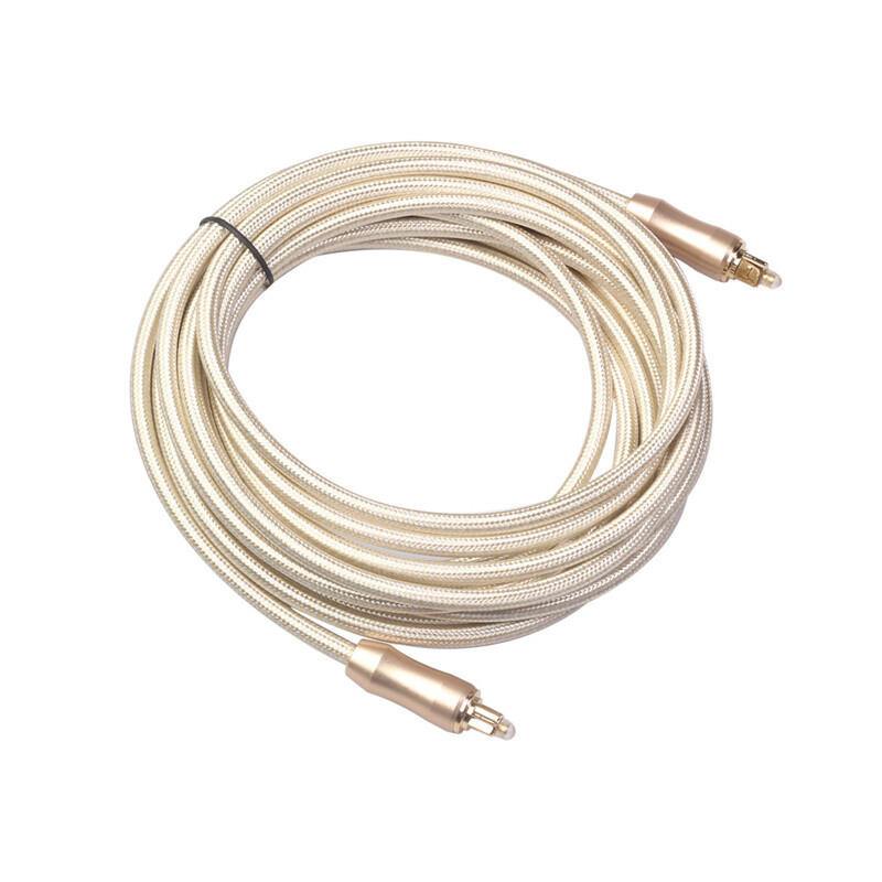 1PCS Optical Cable Digital Audio Sound Fiber Optic SPDIF Cord Wire