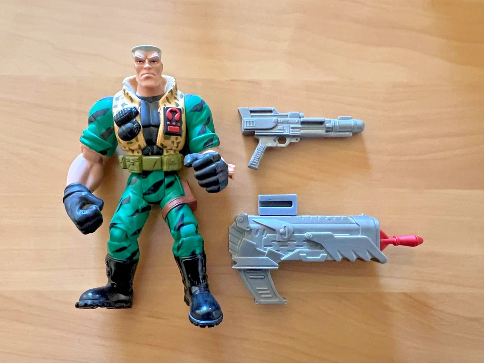 Figurine Major Chip Hazard-Commando-Small Soldiers- Hasbro 1998 Dreamworks - Photo 3/4