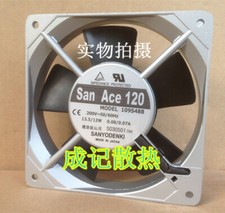 1pcs  SANYO 109S488 13.5/12W 0.08/0.07A 120*120*25MM 12CM 200V fan
