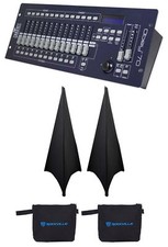Chauvet DJ OBEY 70 Light/Fog DMX Lighting Controller Sensitive Joystick 2 Scrims