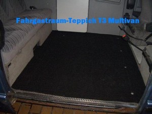Fahrgastraumteppich Fussmatte Teppich Fur Hinten Vw Bus T3 Multivan
