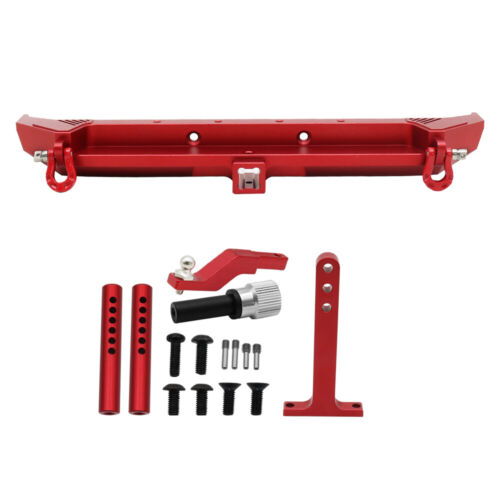 Metal Front Rear Bumper Lights 1/10 RC Crawler SCX10 III Gladiator JLU Wrangler - Picture 17 of 29