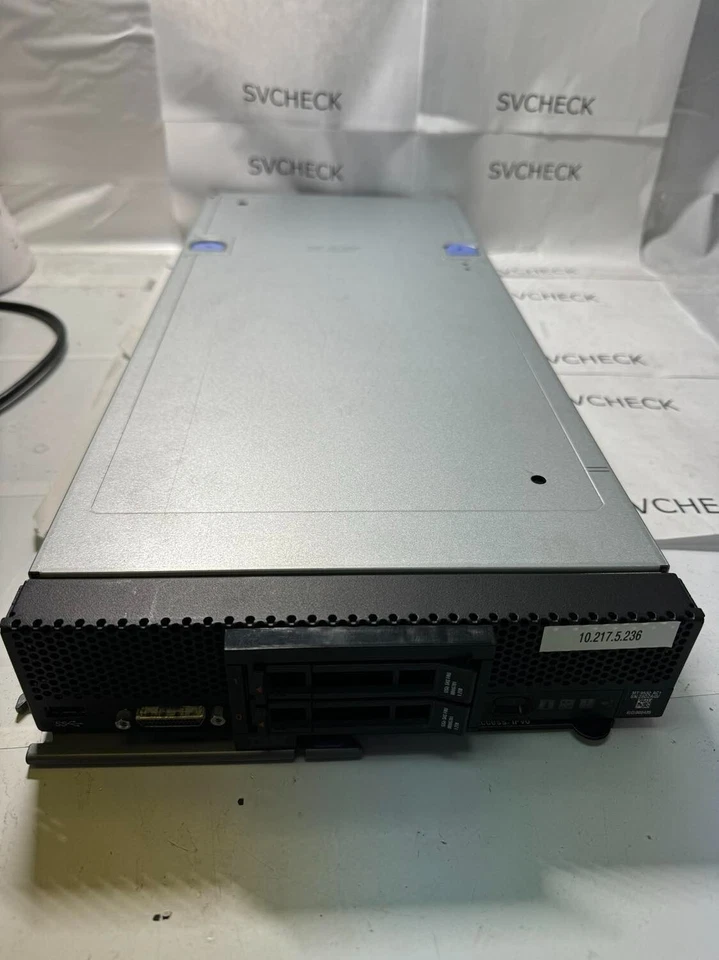 IBM 9532-AC1 FLEX X240 96GB DDR4 RAM 2 Xeon E5 V3 CPU M5 Server Blade NO DRIVES - Image 3 of 4