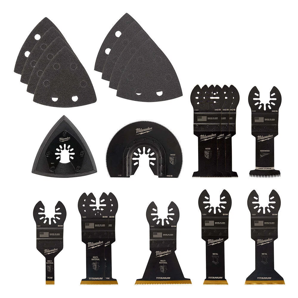 Milwaukee oscillating tool blades 20 piece deals