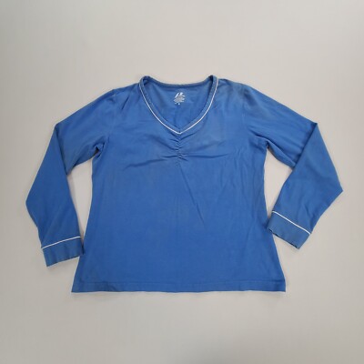 Pro Spirit Shirt Womens Extra Large Blue Casual Outdoors Athletic Comfort Ladies
