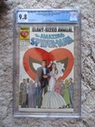 1987 AMAZING SPIDER-MAN ANNUAL #21 CGC 9.8 WHITE PAGES