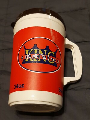 34oz Aladdin Insulated Coffee Cups Mugs Plastic Vintage / LID (Not Perfect)  | eBay