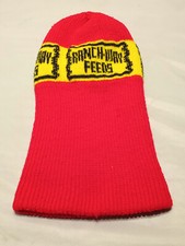 VINTAGE RARE Ranch Way Feeds beanie Hat