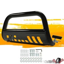 3 Bull Bar Push Front Bumper Grille Guard For 2009-2023 Dodge Ram 1500 Black