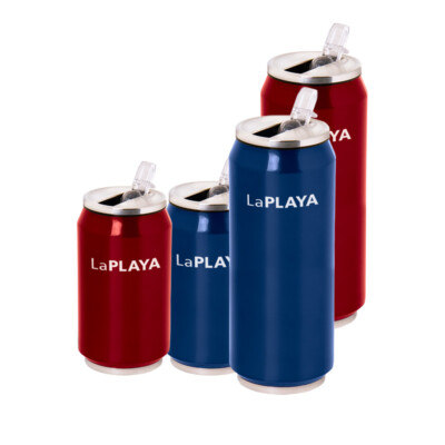 Trinkflaschen Trinkdosen LaPlaya Thermo Drink Jug Cool Can Edelstahl Dose 
