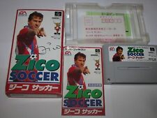 Zico Soccer Super Famicom SFC Japan import Complete in Box US Seller