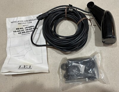 Lowrance HS-WS-50 wide angle transducer 40 ft. cable 000-0106-04