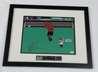 MIKE TYSON SIGNED FRAMED AND MATTED PUNCH OUT 11X14 PHOTO PROOF JSA COA — photo 1