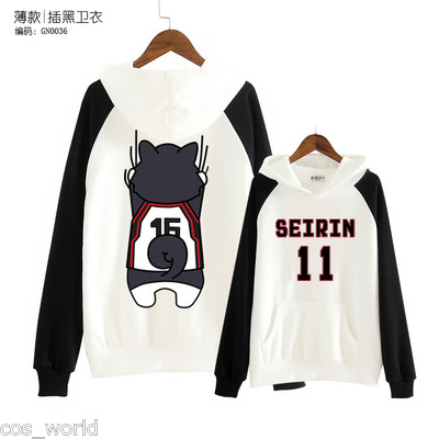 Kuroko no Basket Kuroko Jacket Cosplay Sweatshirt Hoodie Coat