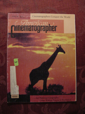 AMERICAN CINEMATOGRAPHER October 1985 National Geographic Films Fright Night