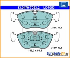 Bremsbelagsatz, Scheibenbremse ATE Ceramic ATE 13.0470-7053.2