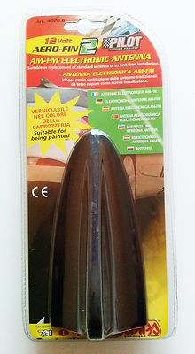 Aero-Fin-2 12V 40266 Electronic SHARK LAMP Roof Antenna Black