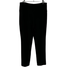 J Jill WEAREVER COLLECTION SMOOTH-FIT SLIM ANKLE Pull On Pants Black Small