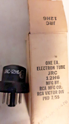 RCA 12H6 Röhre Radioröhre Elektronenröhre electron tube NOS