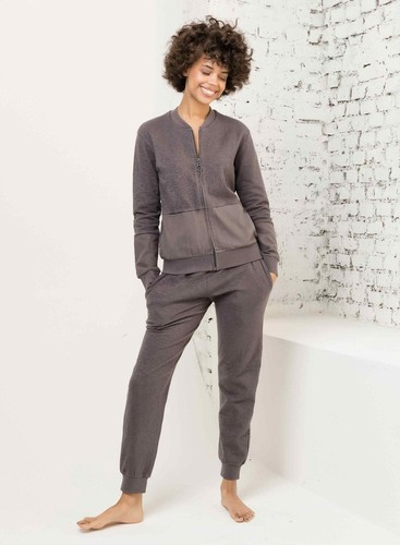 TUTA CASA DONNA INVERNALE FULL ZIP CON POLSINI JADEA 5106 | eBay