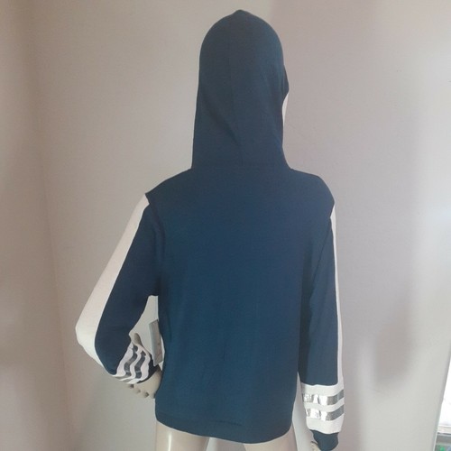 NWT Girls Hoodie "Girl PWR" Blue Inspired Hearts Size 2XL 20.5 $37 - Picture 6 of 8