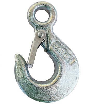 Gancio Di Sicurezza Da 750kg Con Occhiello - Rosso, Per Carichi Pesanti - Foto 10