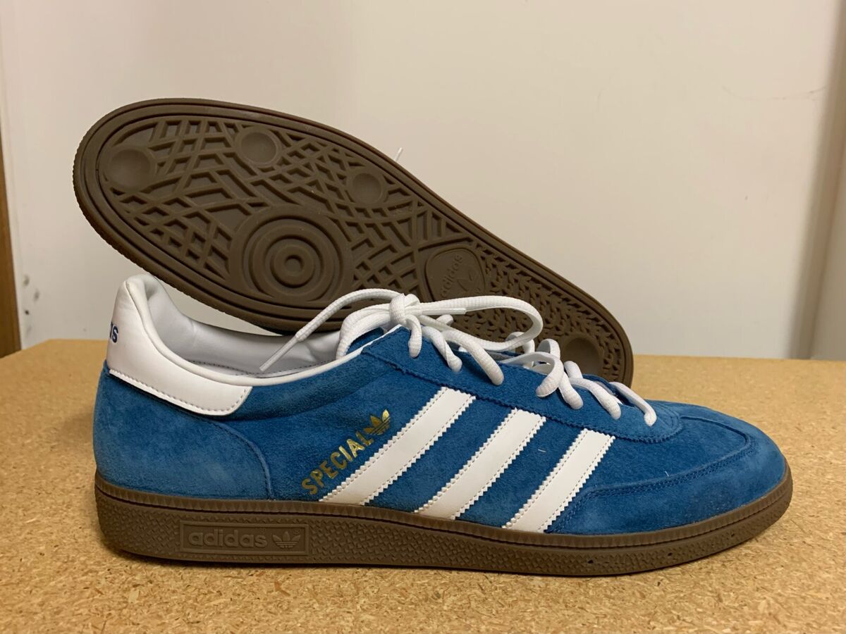 14 Mens adidas Originals Handball SPECIAL SPEZIAL Blue White 14 Mens adidas Originals Handball SPECIAL SPEZIAL Blue White