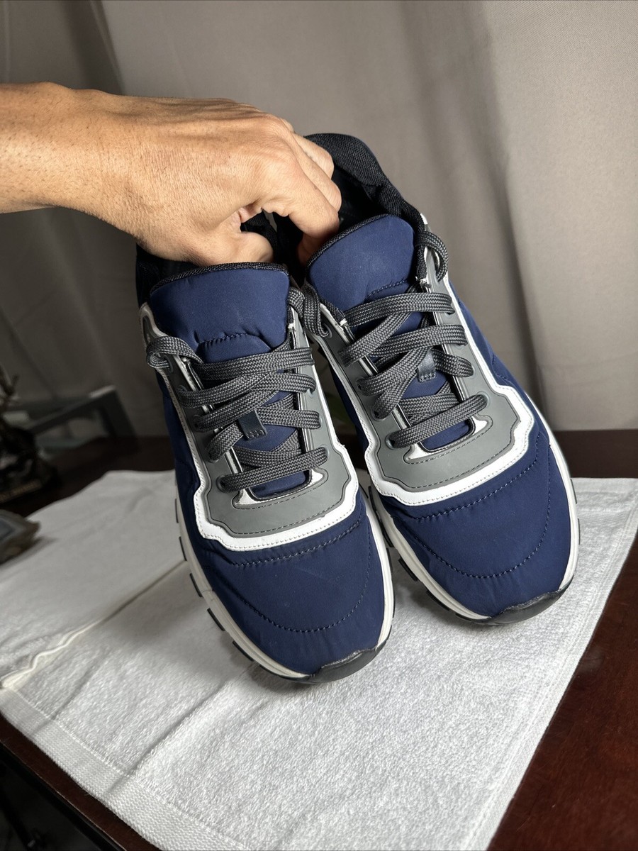 PRADA Match Race Padded Nylon Luxury Sneakers Size 9.5  display picture 2