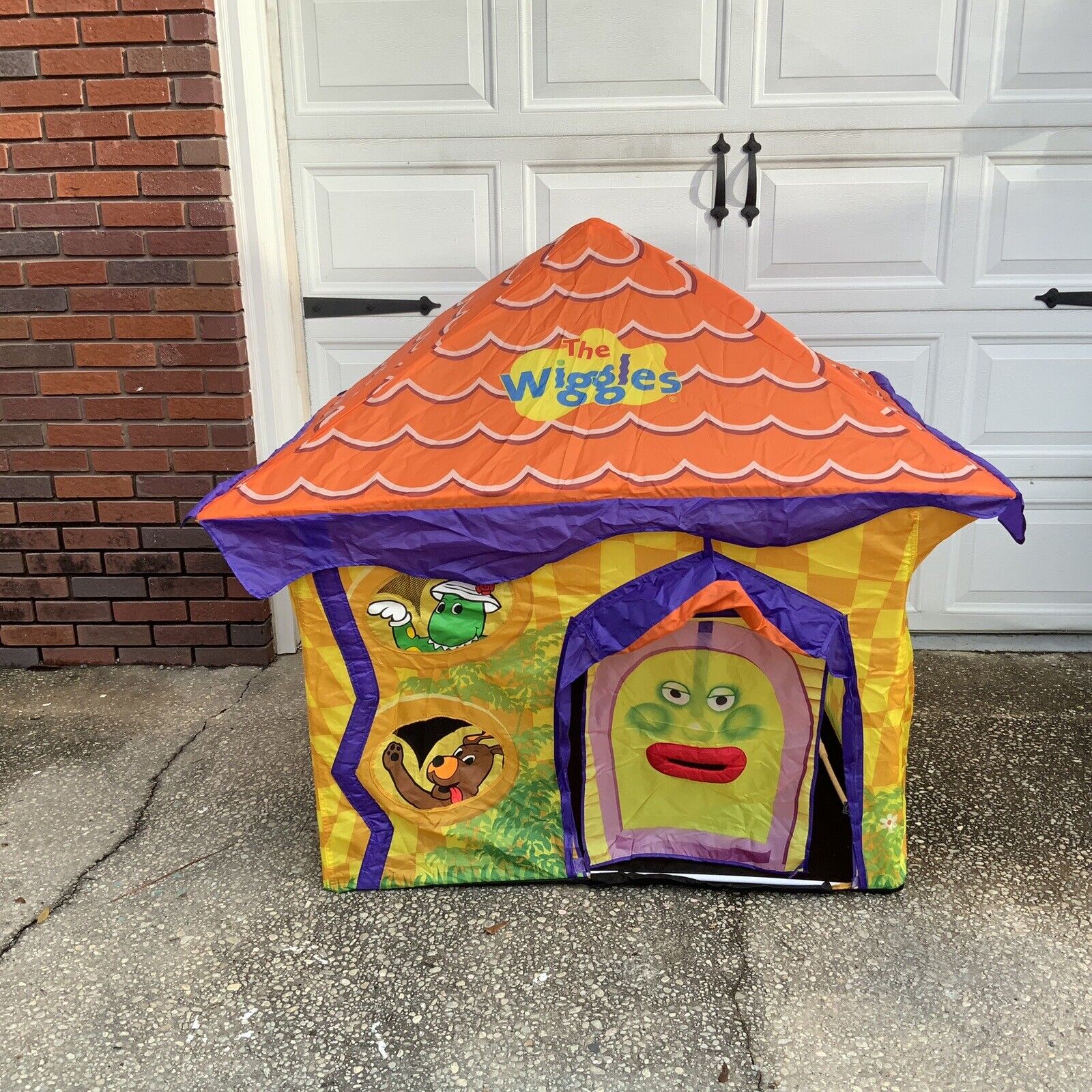 The Wiggles Play Tent Vintage 2003 45.6” X 53.5” X 42.5” Topns Of Fun