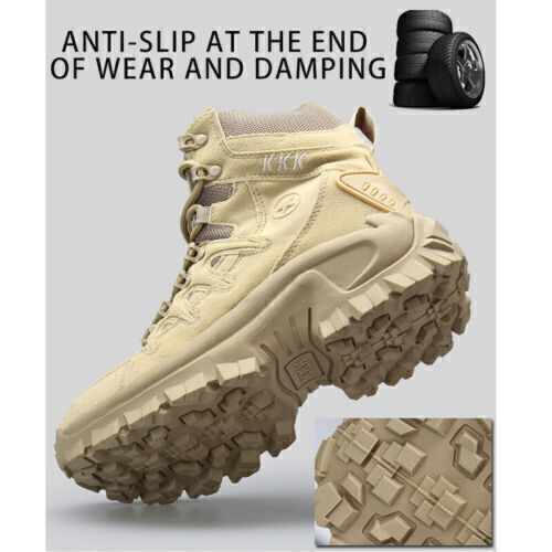 Wasserdicht Herren Armee Patrouille Kampfstiefel Taktische Turnschuhe Militär Polizei Schuhe - Bild 2 von 19