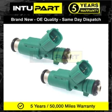 IntuPart 2x Petrol Fuel Injector Fits Citroen C3 Nemo Peugeot 206 207 1007 2005-