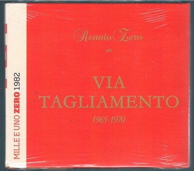 2009 RENATO ZERO MILLE E UNO ZERO CUT - 2 CD SEALED EDITORIAL!!!