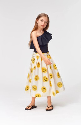Molo Rebecca Black One Shoulder Ruffle Top Size 158/164 (13/14)
