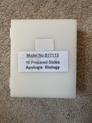Apologia Exploring Creation with Biology 16 Prepared Slides Model Number B17113