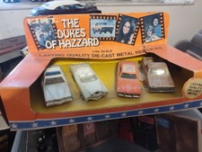 ERTL The Dukes Of Hazzard 1/64 4 Car Set NIB 1981 Vintage