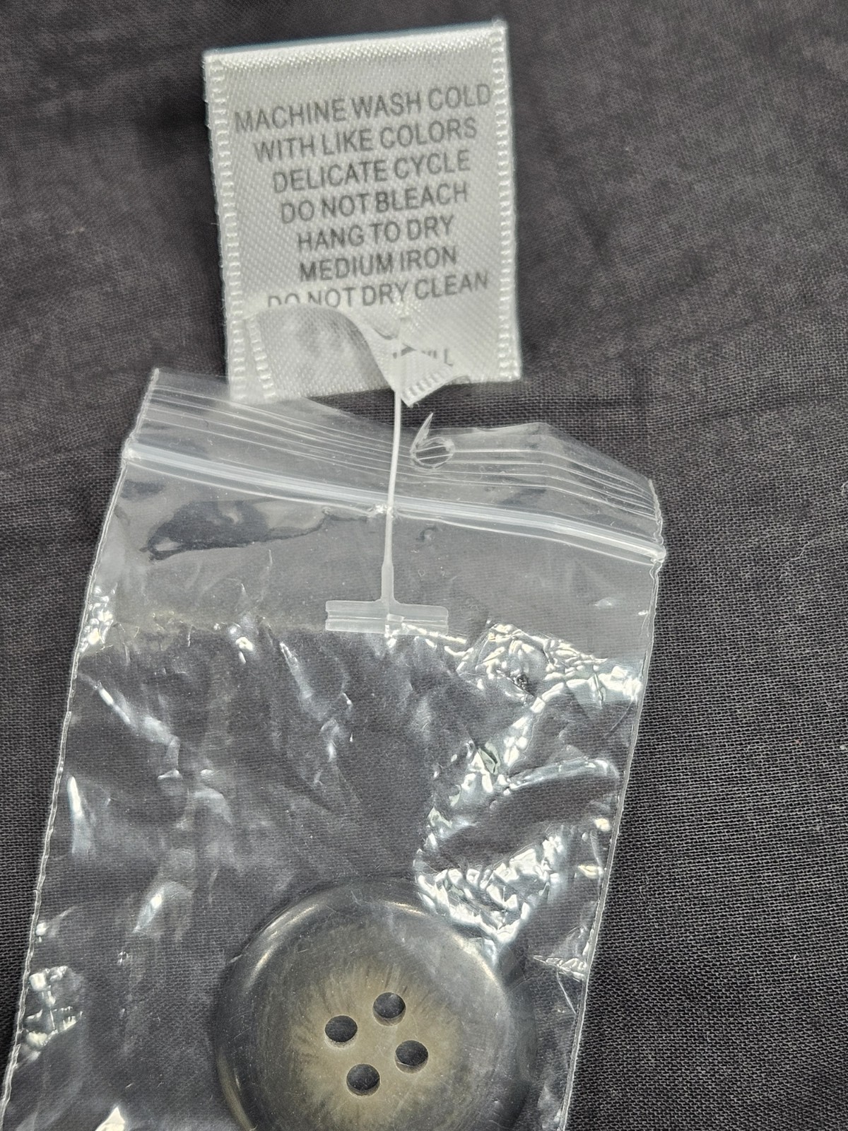 Garnet Hill Organic Cotton Utility Trench Coat Womens 8 Charcoal Gray