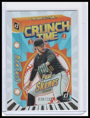 2026 Donruss - Paul Skenes - Crunch Time Holo #/199