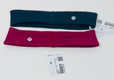 Lululemon Luxtreme Training Headband Sweatband BRML and INCB 2 headbands