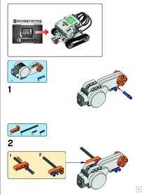 LEGO Mindstorms NXT 2.0 Servo Motors Interactive Set 8547