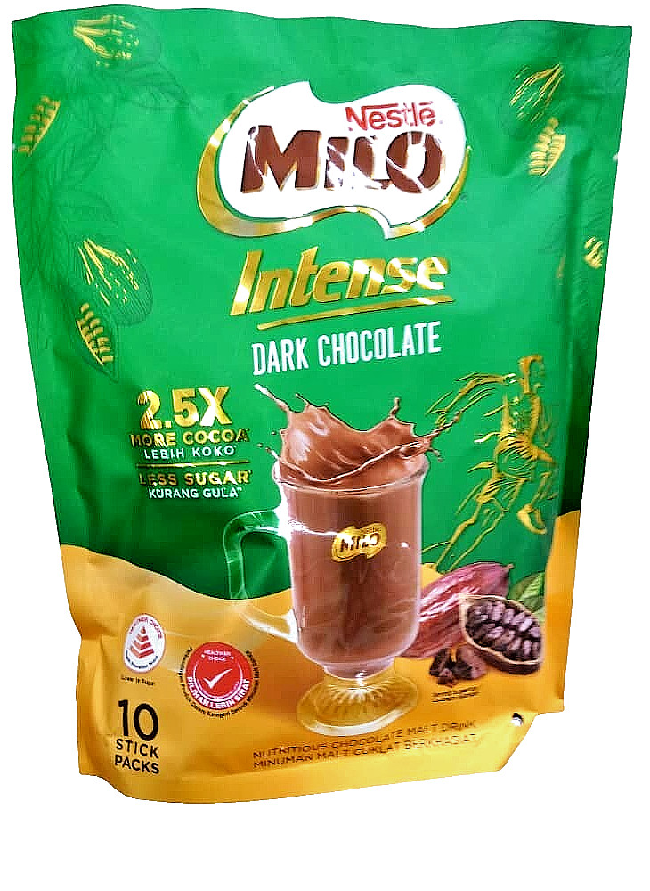 NESTLE MILO Intense Dark Chocolate ( 330 grams ) - Halal Product from Malaysia