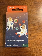 Yoto Originals The Solar System Audio Collection 9 Audio Book Cards