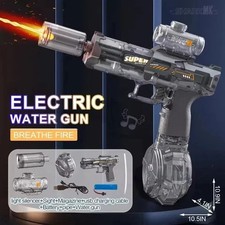 Electric Water Gun for Kids Adults Automatic Squirt Gun Fully Auto Water Blaster