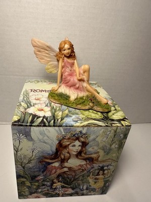 Veronese Design Fairy and Lady Bug Figurine Romantic Fairies Collection Small