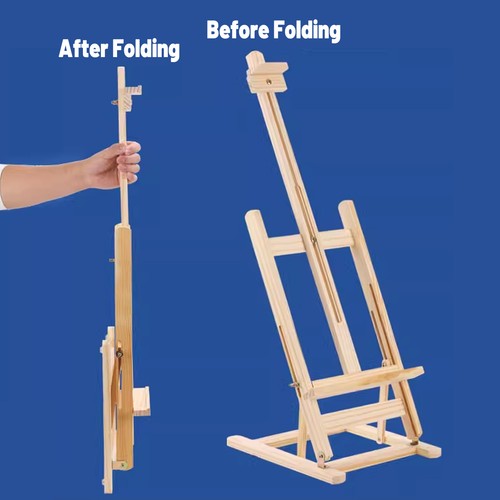 Wooden Easel Stand Tripod Painting Easels Art Display Wedding Shop Display AU - Picture 5 of 12