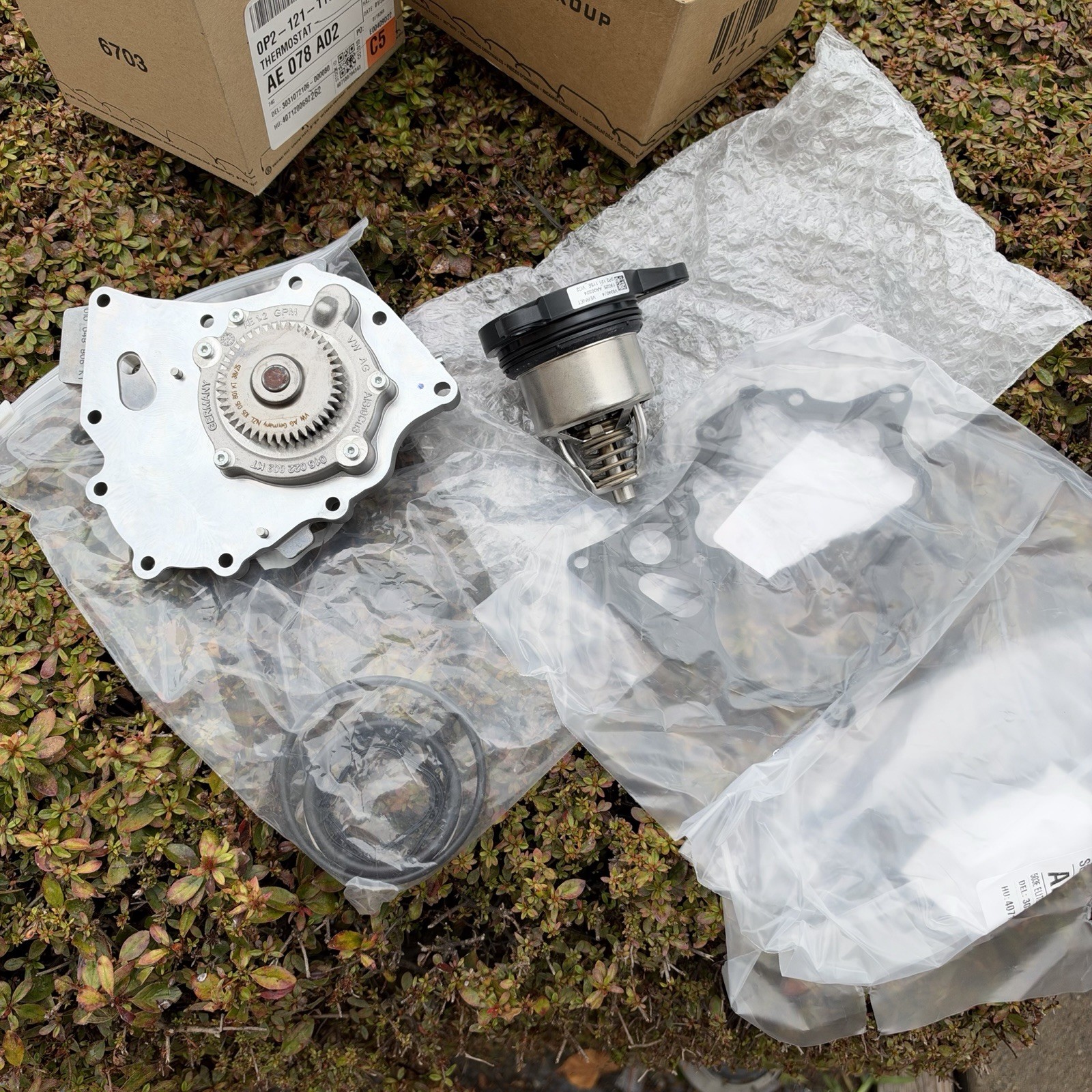 Lamborghini Urus Water pump with housing