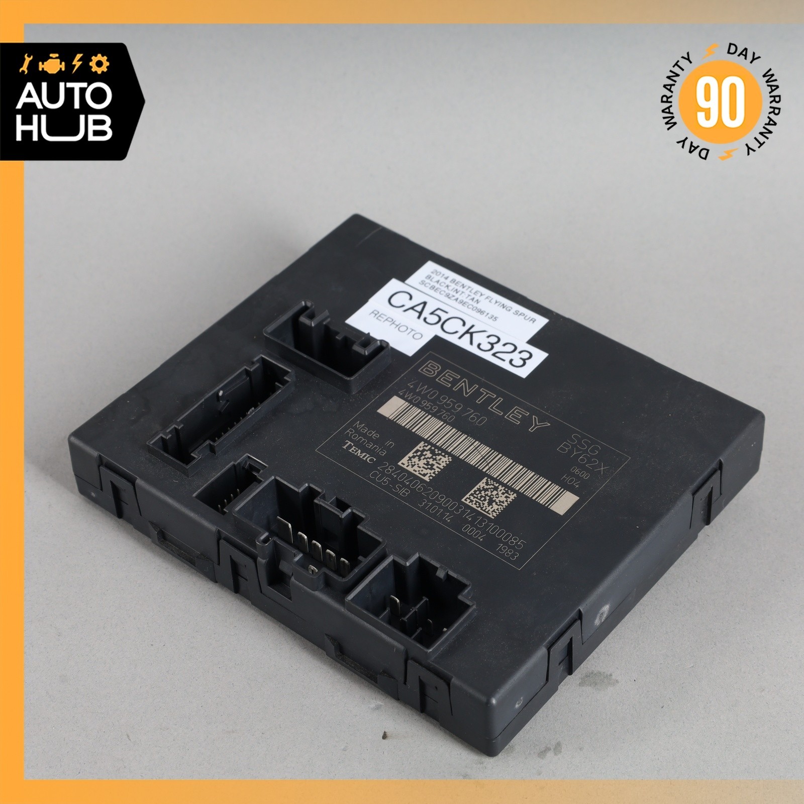 Bentley Flying Spur 2012-2018 FRONT+RIGHT Seat control module