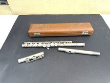 Vintage Early 1960's W.T. Armstrong Elkhart, Ind Artley Flute 45990 w/Case